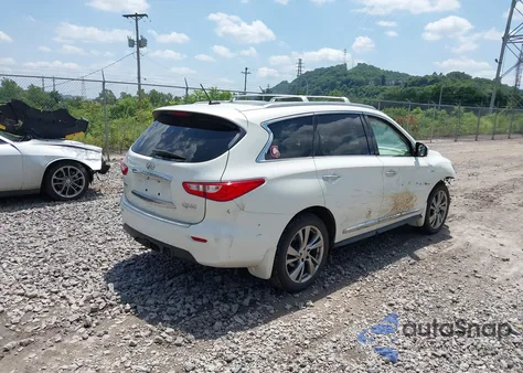 2014 Infiniti Qx60 z USA, uszkodzony, nr VIN 5N1AL0MM6EC537353